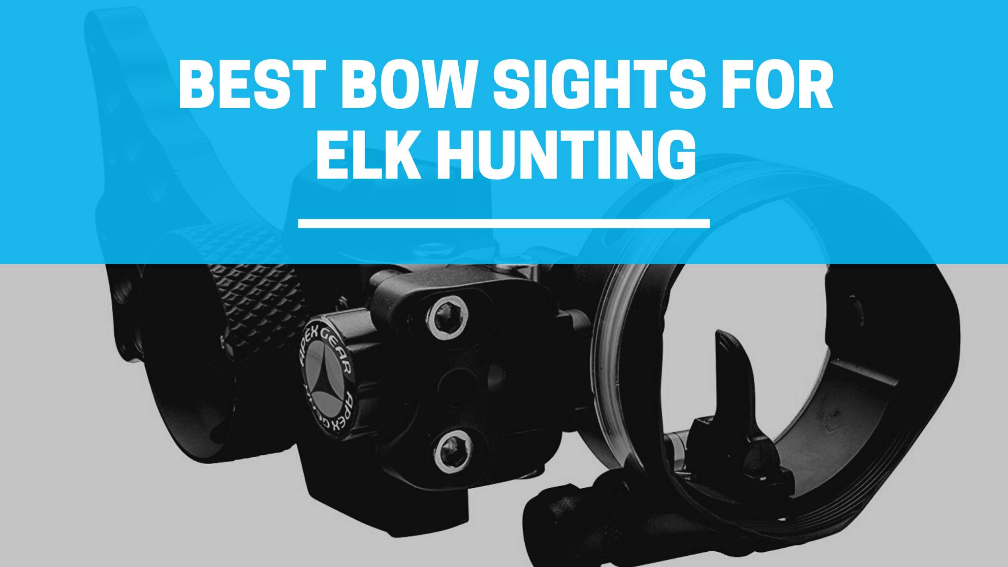 best bow sight for elk hunting